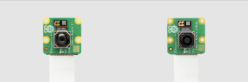 摄像头模块3标准版与广角版