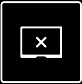 不支持的分辨率