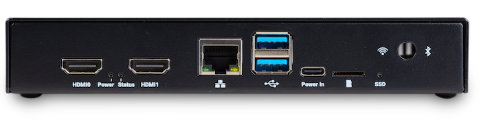 Compute Module 5 IO 板外壳上的端口选择